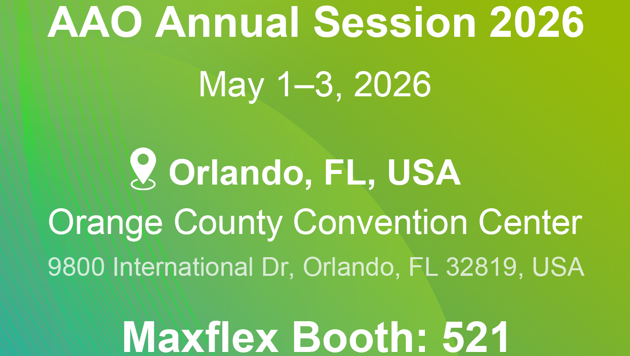 Debuting in North America | Maxflex Invites You to AAO 2026