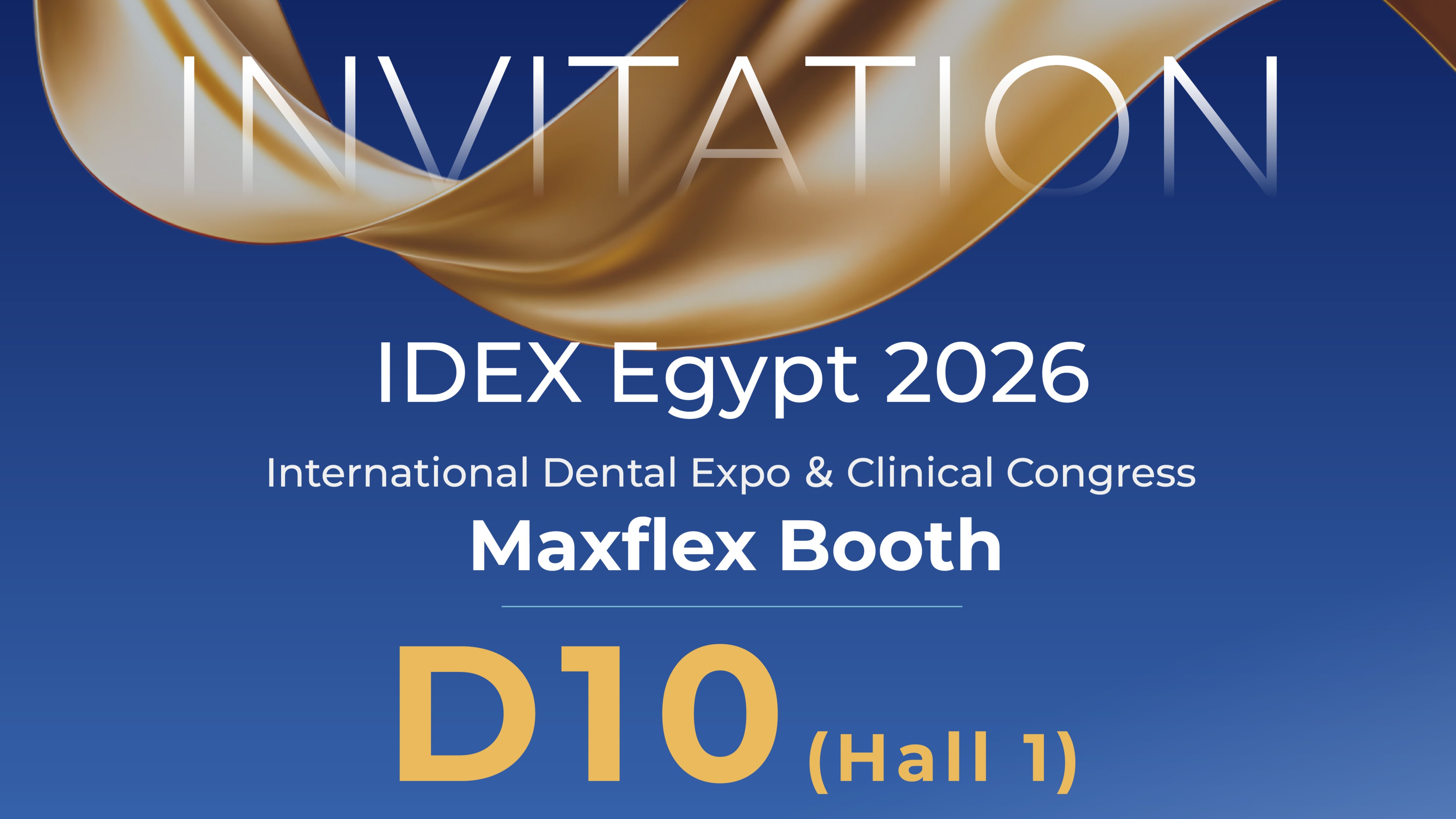 Maxflex at IDEX Egypt 2026 &mdash; See You in Cairo